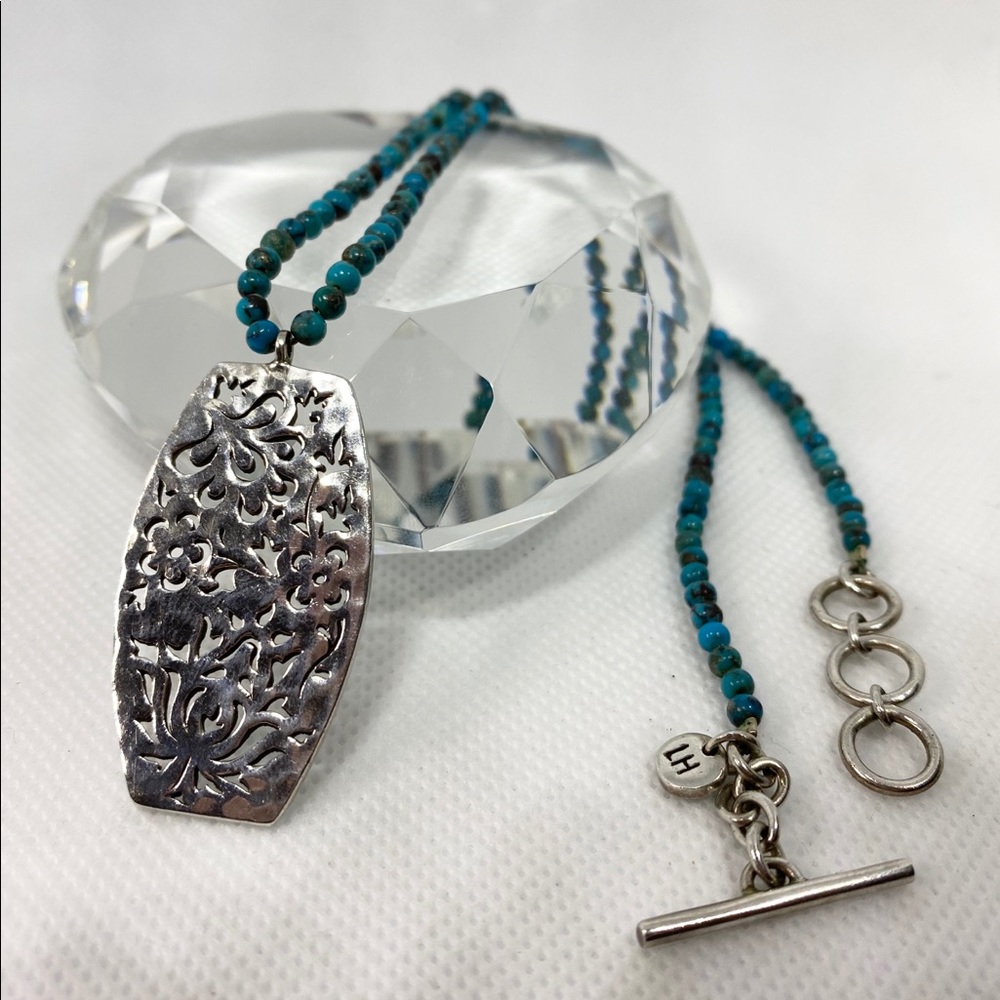 SOLD - Lois Hill - Tommy Bahama Turquoise Necklace